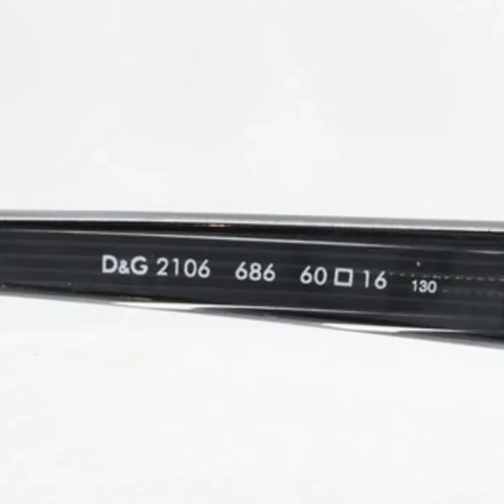 Dolce & Gabbana D&G 2106 686 60-16-130mm Sunglass / Eyeglass FRAMES ONLY - GOOD